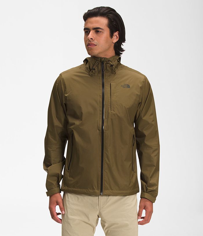 The North Face Regenjas Heren Alta Vista SGHF78430 - Olijfgroen